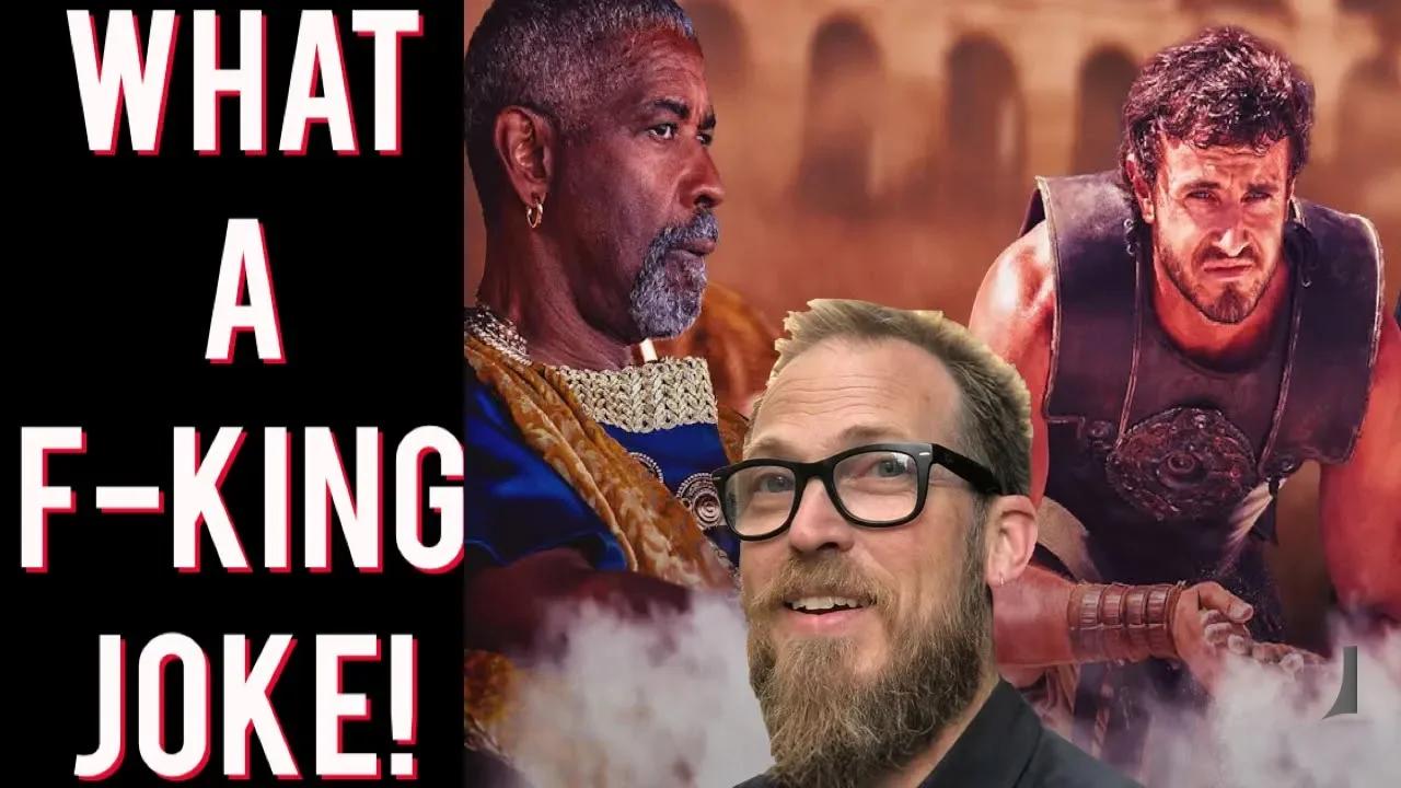 Nerdrotic Canceled Over Gladiator 2 Trailer Backlash Woke Hollywood