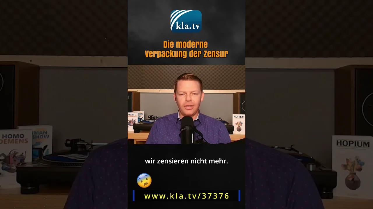 🎁 Die moderne Verpackung der Zensur 👨‍💻