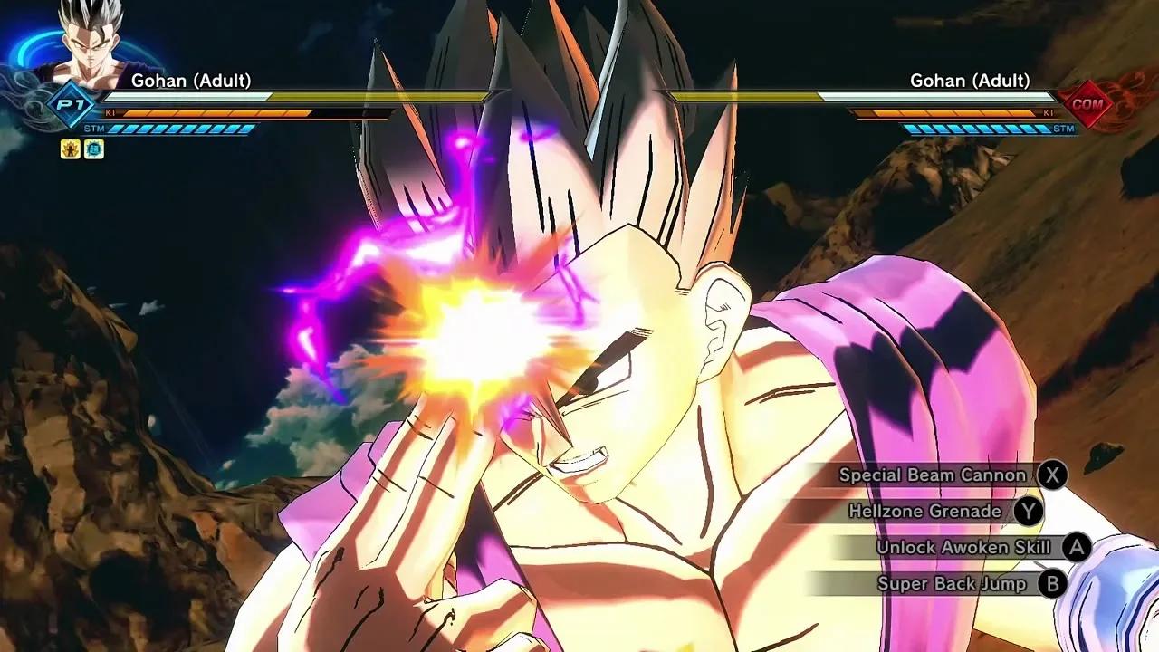 Dragon Ball Xenoverse 2: All Gohan Skills (Partner Customization)
