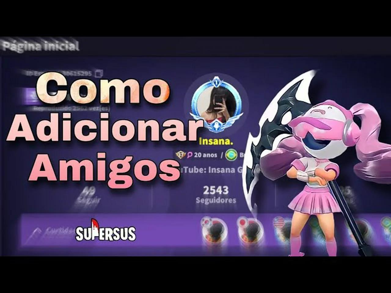 Tutorial  Adicionando amigos para jogar juntos no Super Sus 