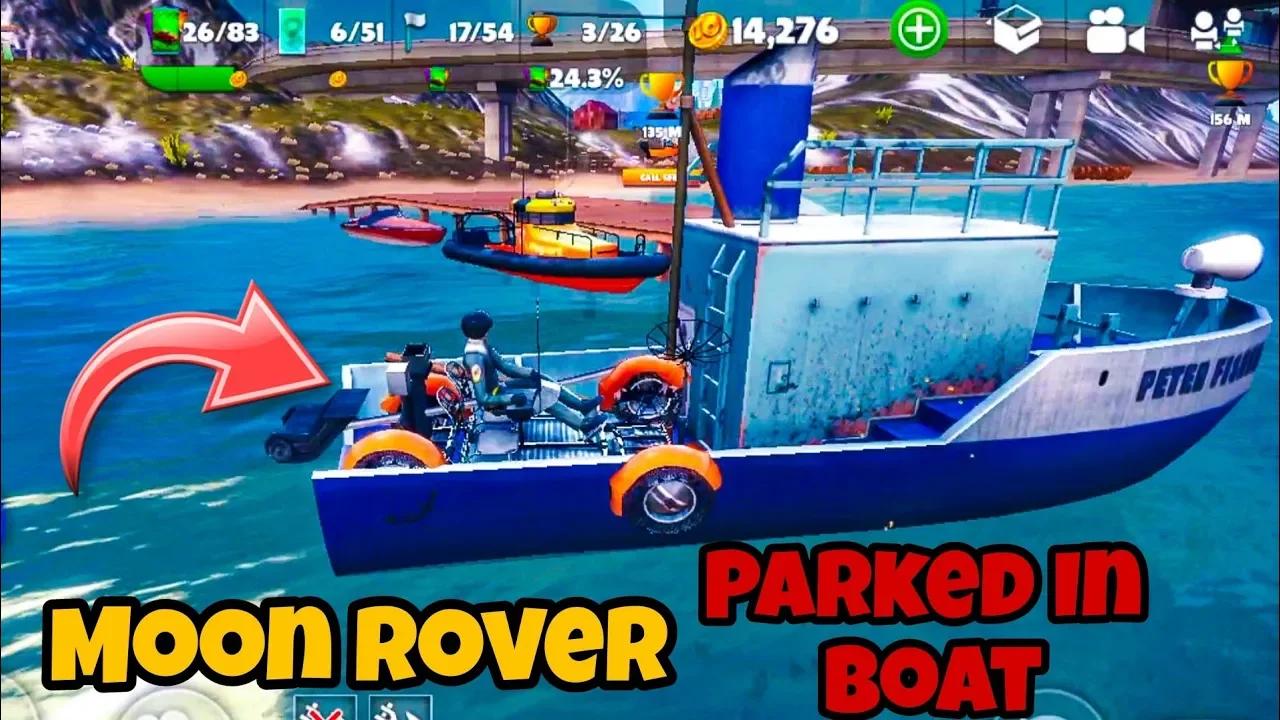 How To Load Moon Rover On Fishing Boat - Off The Road Multiplayer | OTR ...