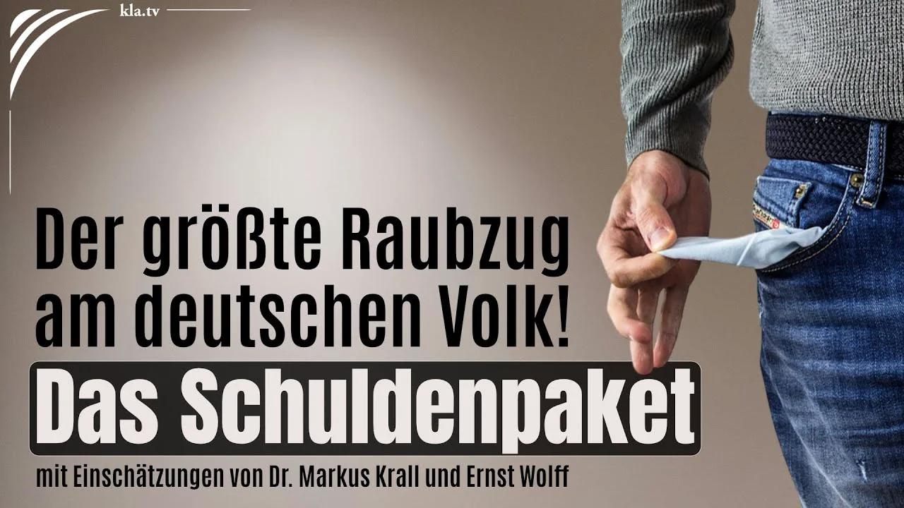 Das Schuldenpaket – der größte Raubzug am deutschen Volk!