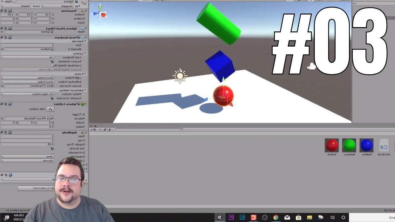 Unity Tutorial #03 - Exploring 3D Shapes and Materials