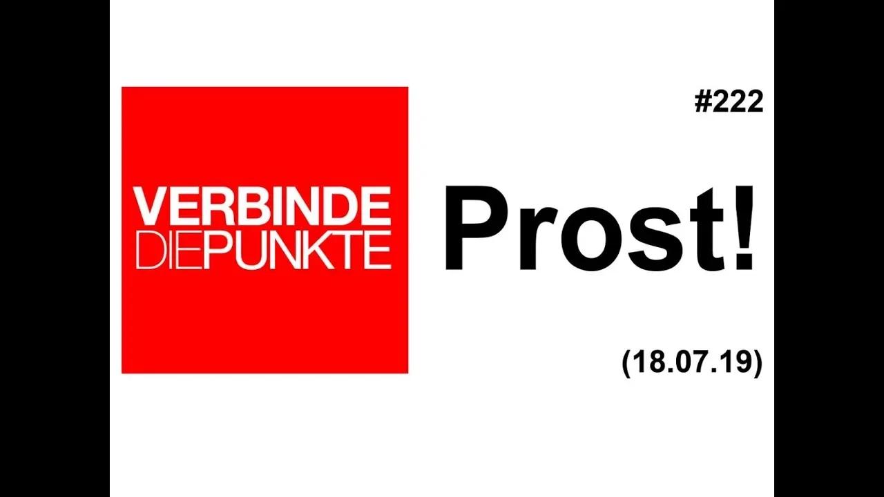 Verbinde die Punkte #222: Prost! (18.07.2019)