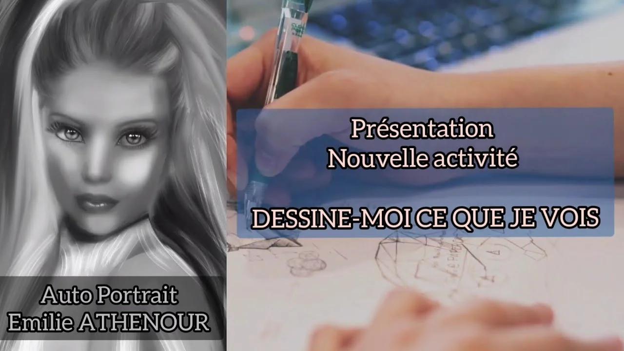 DESSINE MOI CE QUE JE VOIS, ART THERAPIE ET VISION A DISTANCE