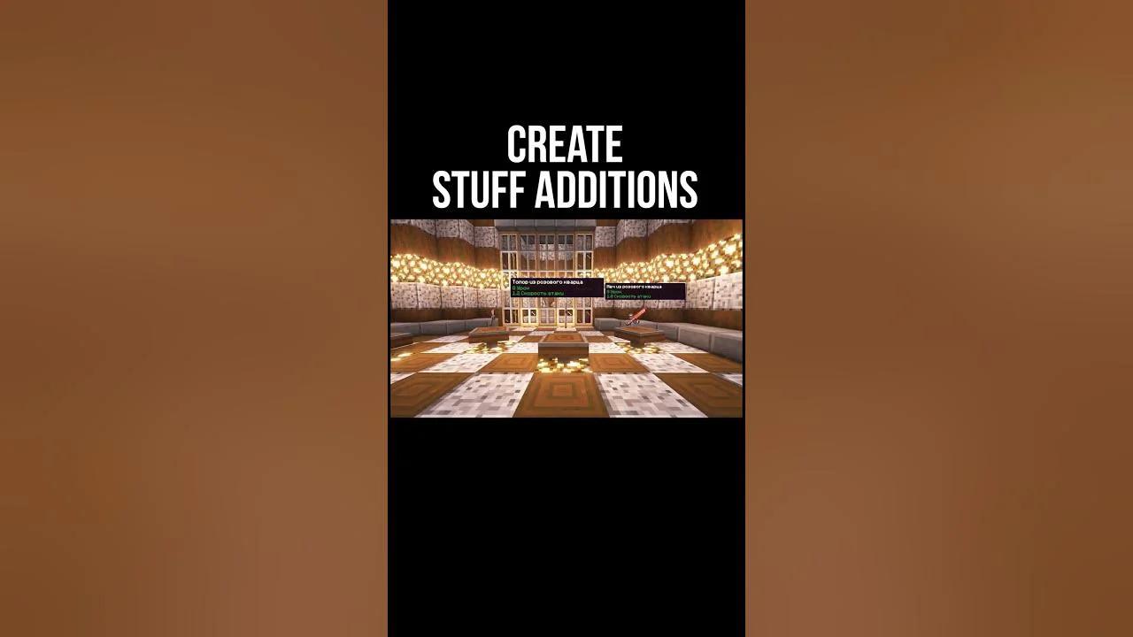 Create Stuff Additions mod review. Tutorial / guide 1.18.2 - 1.20.1 ...