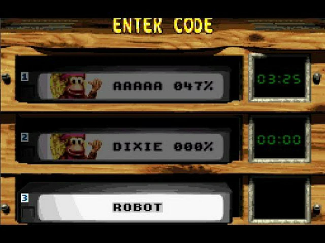 All Cheat Codes Donkey Kong Country 3