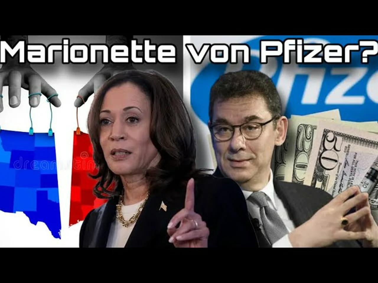 Marionette von Pfizer: Deshalb soll Harris Präsidentin werden