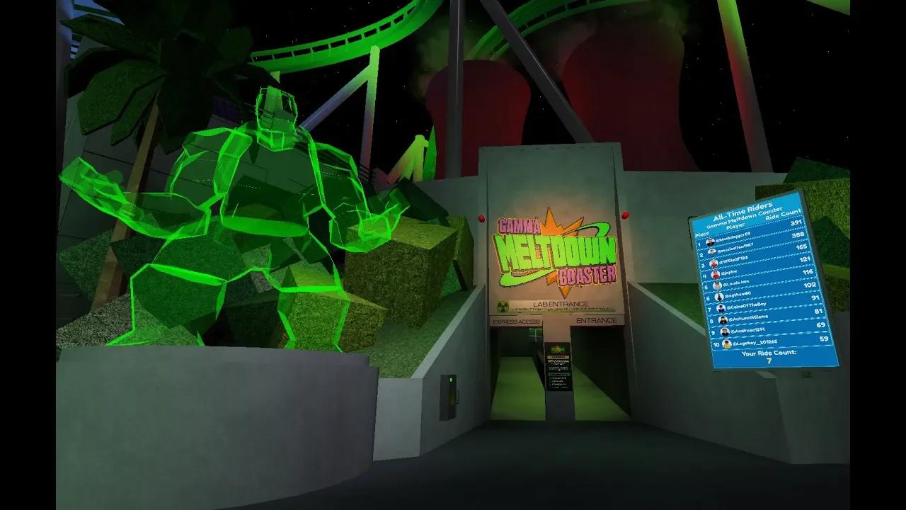 Gamma Rage (Front/Rear POV)) (13/10/2023) (Night) II Universal Studios ...