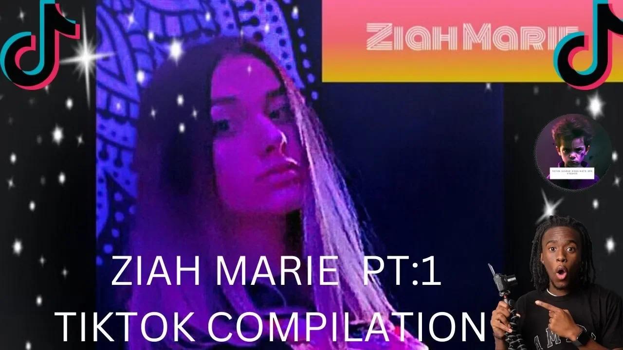 Ziah Marie Pt.1 🔥 Tiktok Compilation😍👅(JERK OFF CHALLENGE)