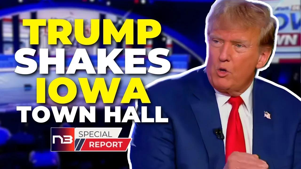 Trump Brings Down The House With Explosive Iowa Town Hall, Rallies