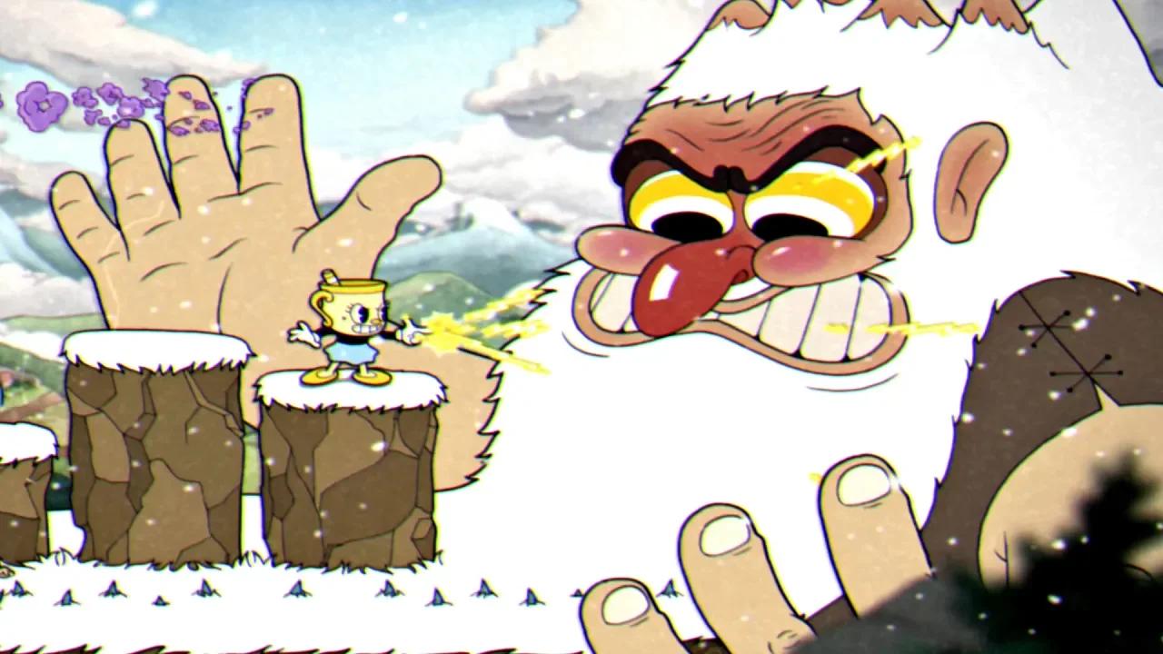 Cuphead DLC: The Delicious Last Course - Glumstone The Giant Boss Fight ...