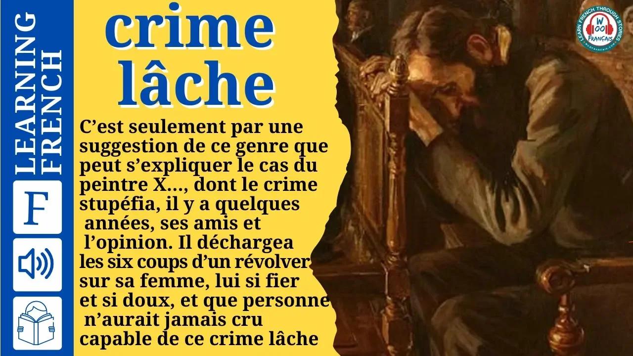 learn-french-listening-practice-through-short-stories-crime-l-che