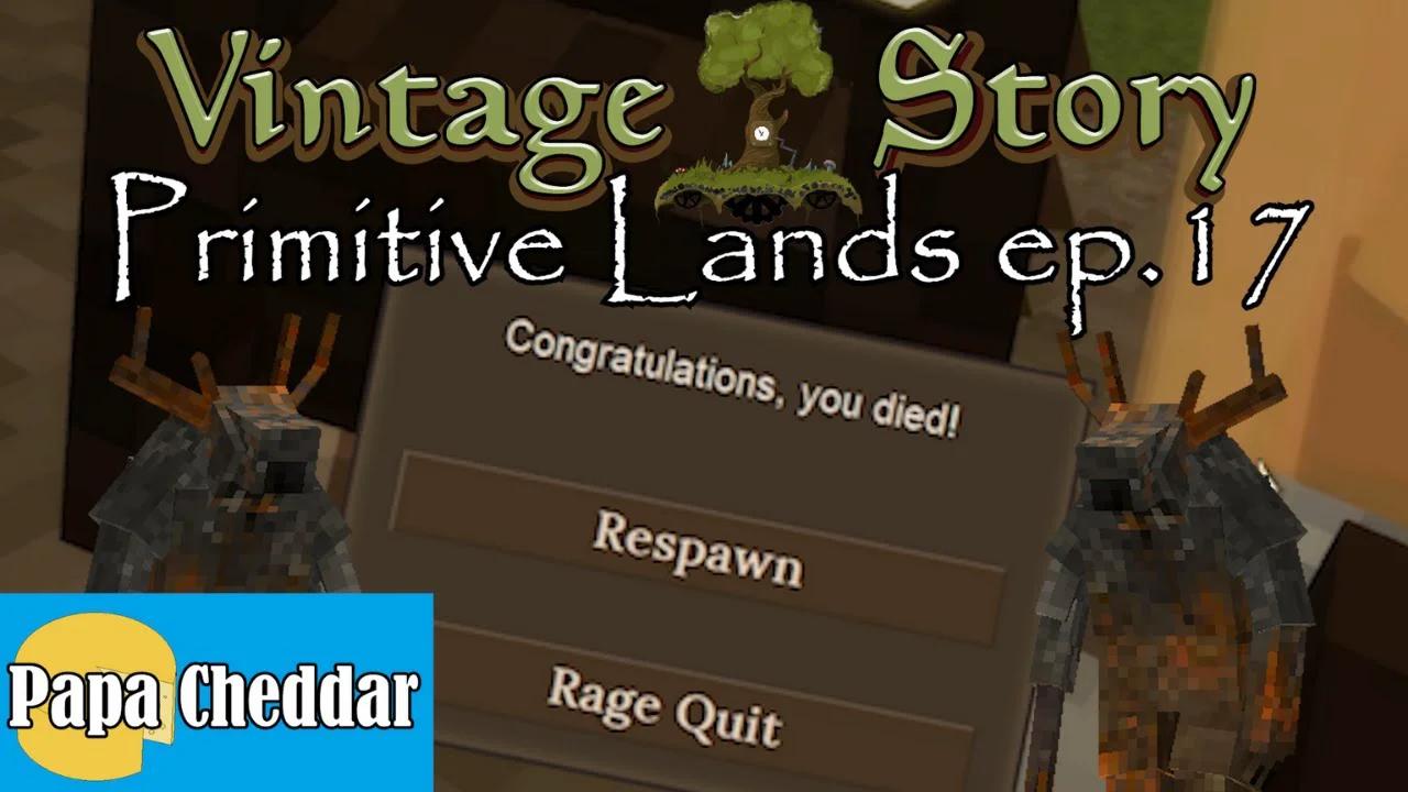 Primitive Lands EP 17 - Vintage Story (Wilderness Survival Difficulty ...