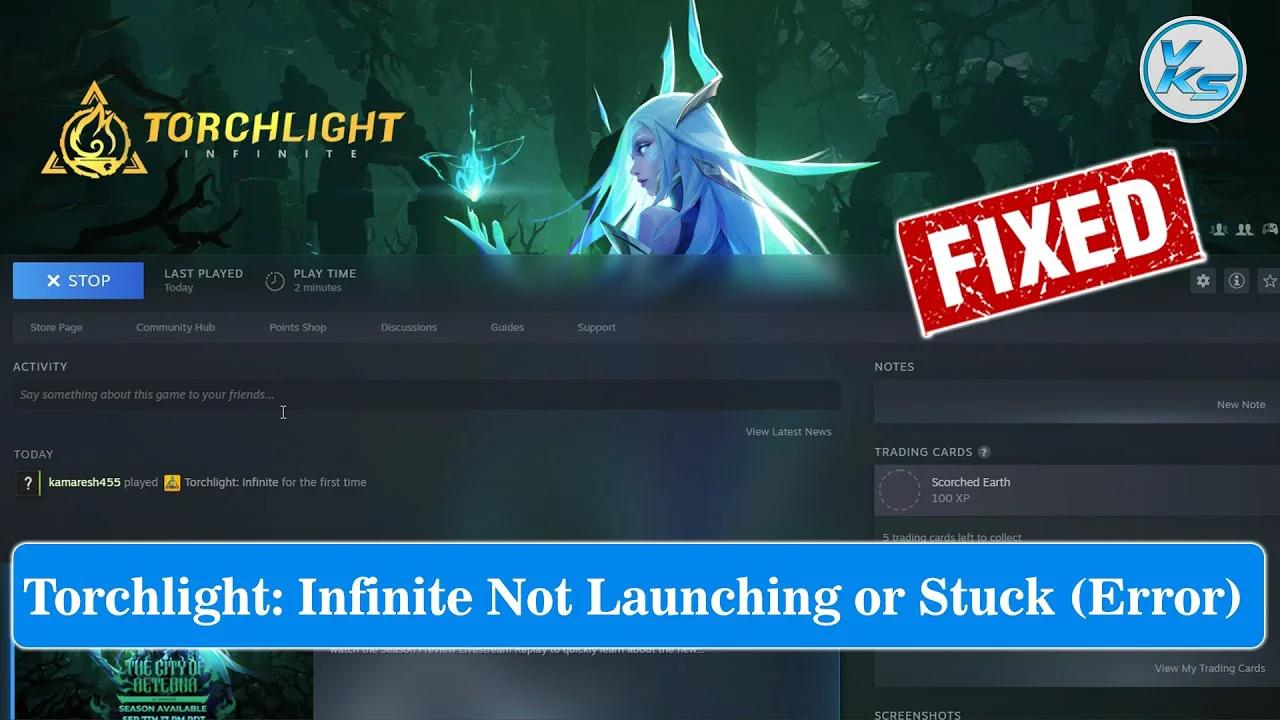 Fix Torchlight: Infinite Launching The Game Failed, Black Screen, Not ...