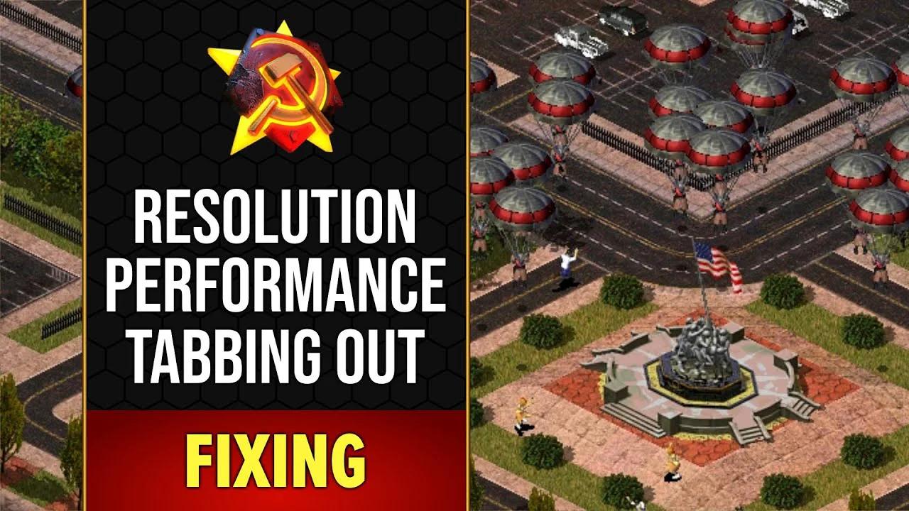 How To Fix Resolution, Performance & Alt Tabbing Issues | Red Alert 2
