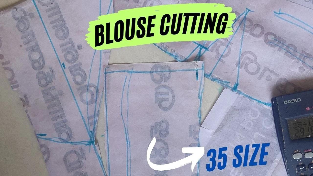 28 Size Blouse Cutting Simple