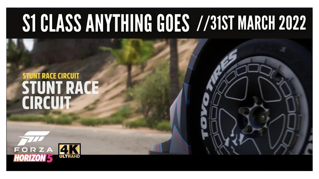Forza Horizon 5 Event Lab - Stunt Race Circuit - S1 Class - Anything Goes