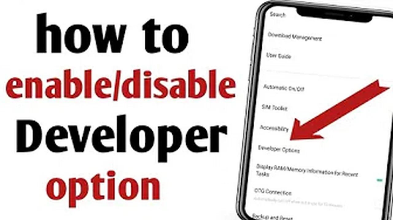 how to on developer mode | how to off developer mode | developer mode ...