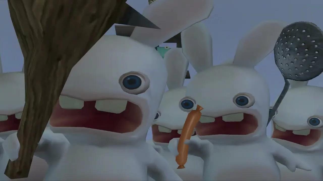 Bunnies have a soft spot for plungers | Rayman: Raving Rabbids ...