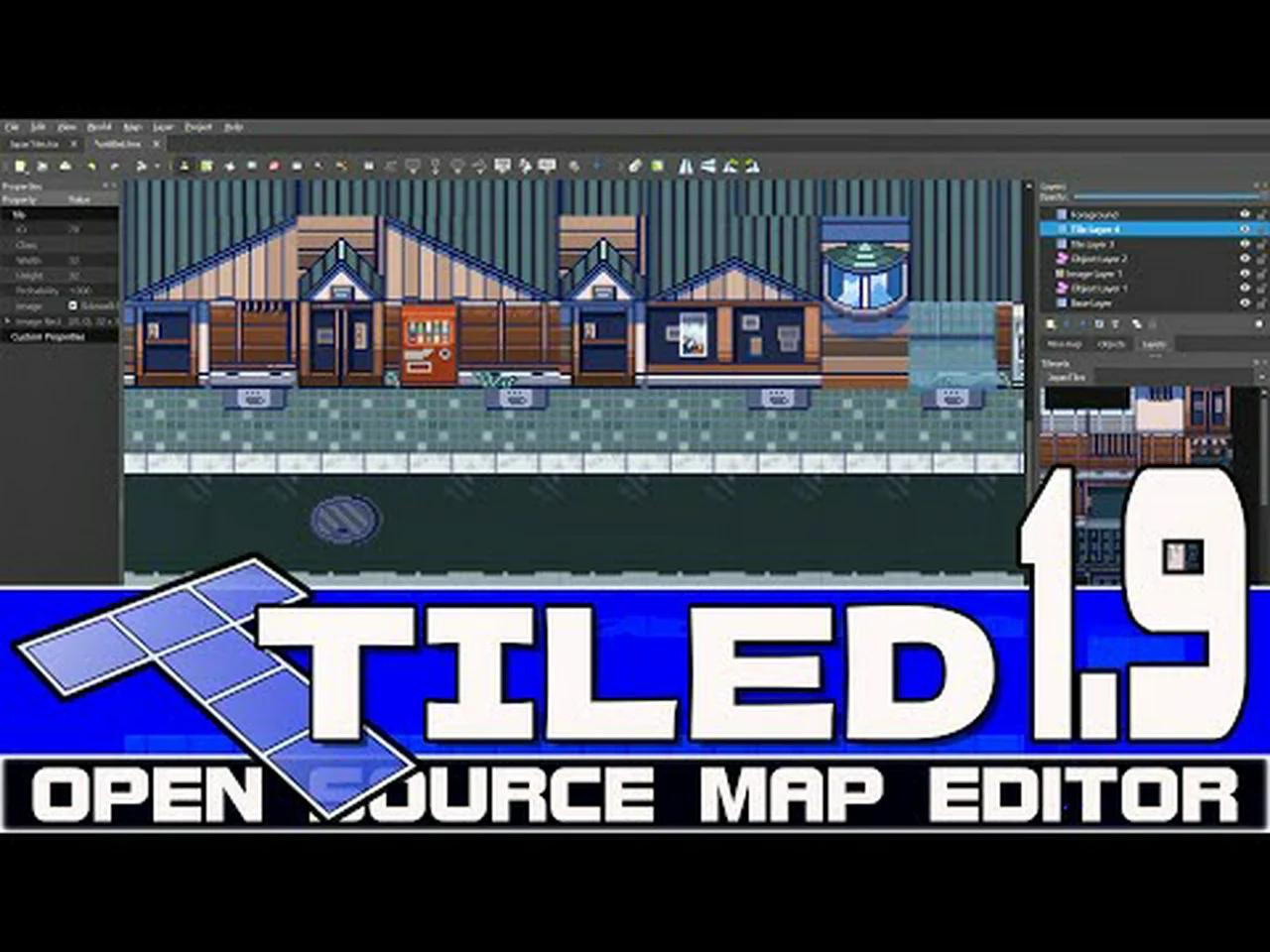 Tiled 1.9 -- Game Level Editor Now 10-30x Faster Automapping