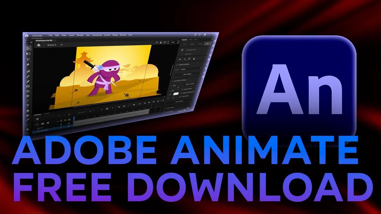 Adobe Animate free Crack 2023 | Free Download | Full Version + Tutorial ...