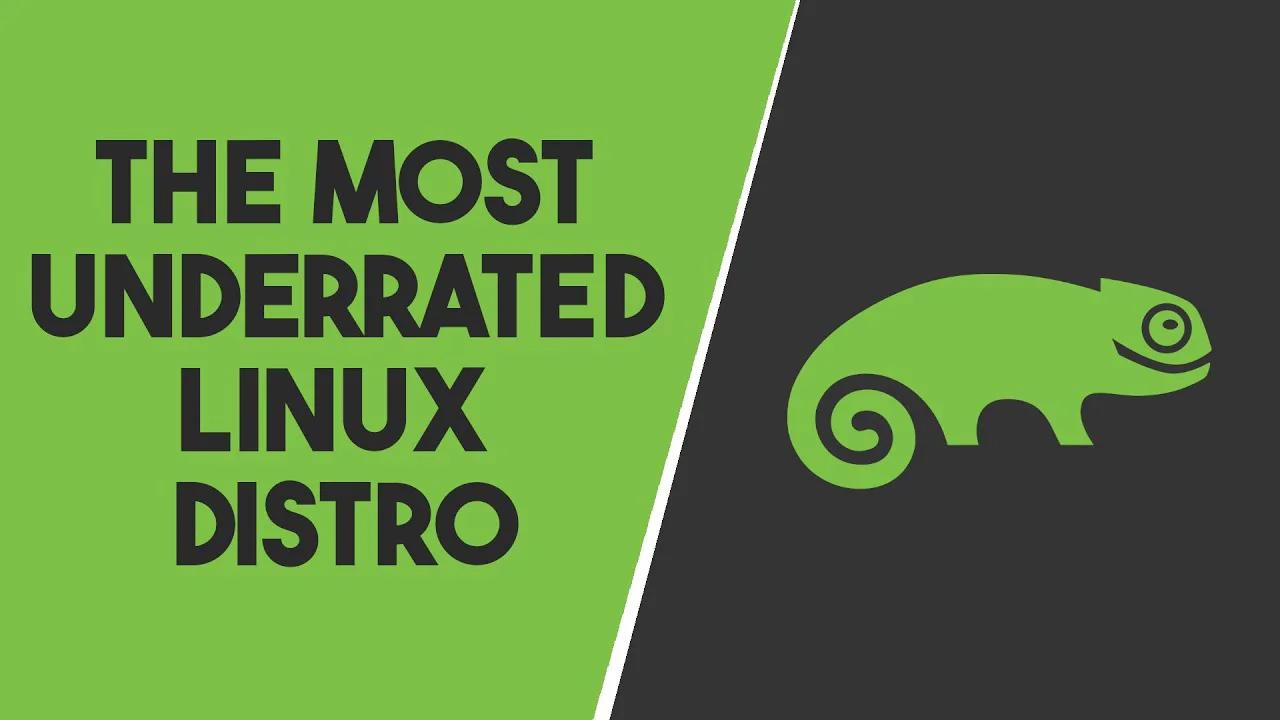 Opensuse You Should Try It