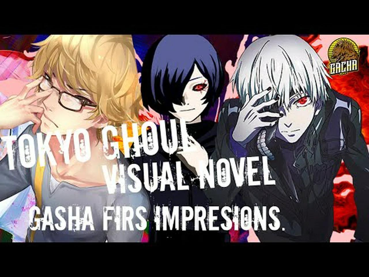 FIRST IMPRESSIONS OF THE NEW TOKYO GHOUL GASHA!|Tokyo Ghoul Visual Novel|