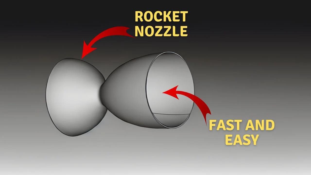 How To Make A Simple Rocket Nozzle In Freecad