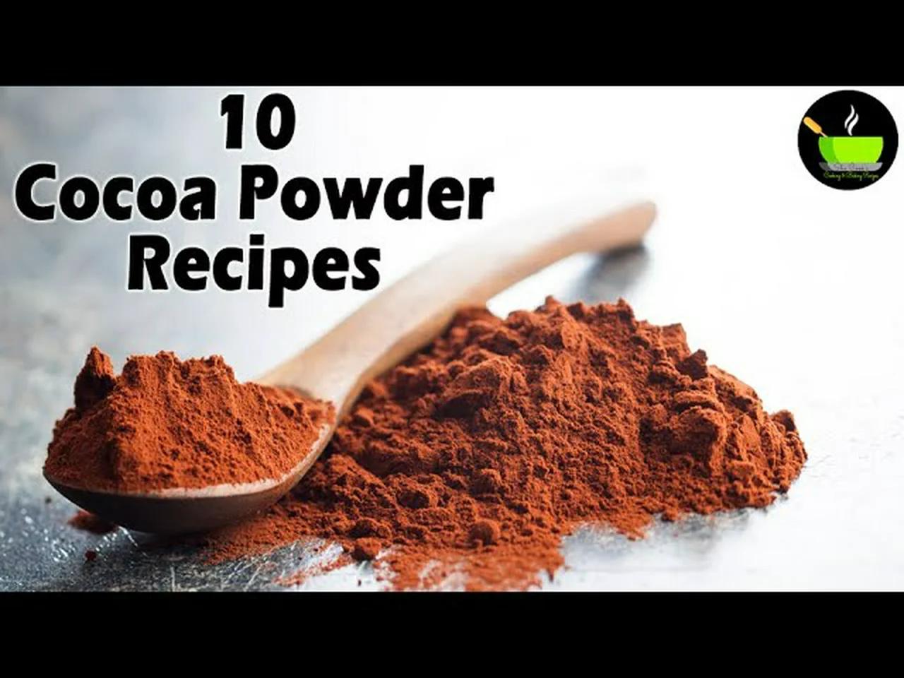 10 Cocoa Powder Recipes Best Cocoa Powder Quick Recipes Chocolate