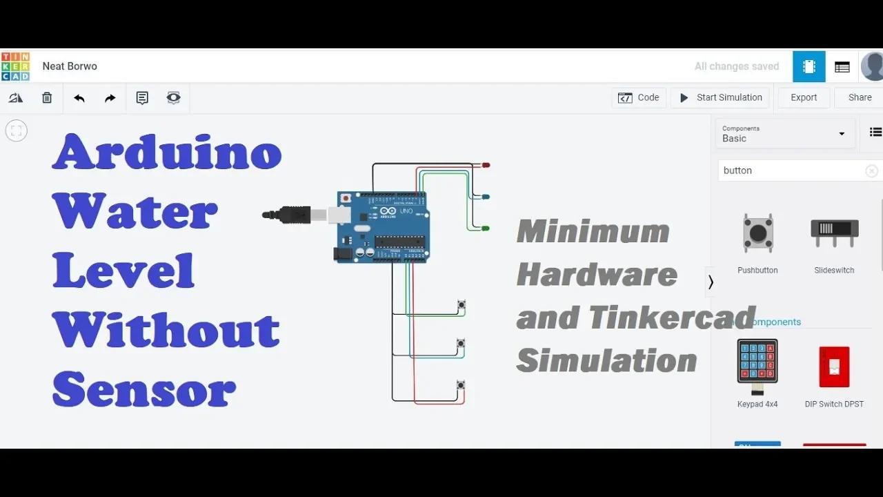Arduino water level measurement without sensors - Minimum Hardware With ...