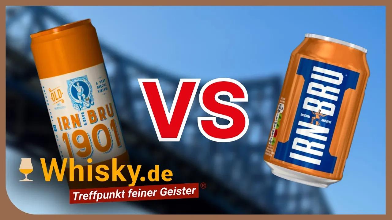Irn Bru "Old and Unimproved" (1901) VS Irn Bru "Original and Best" (2019)