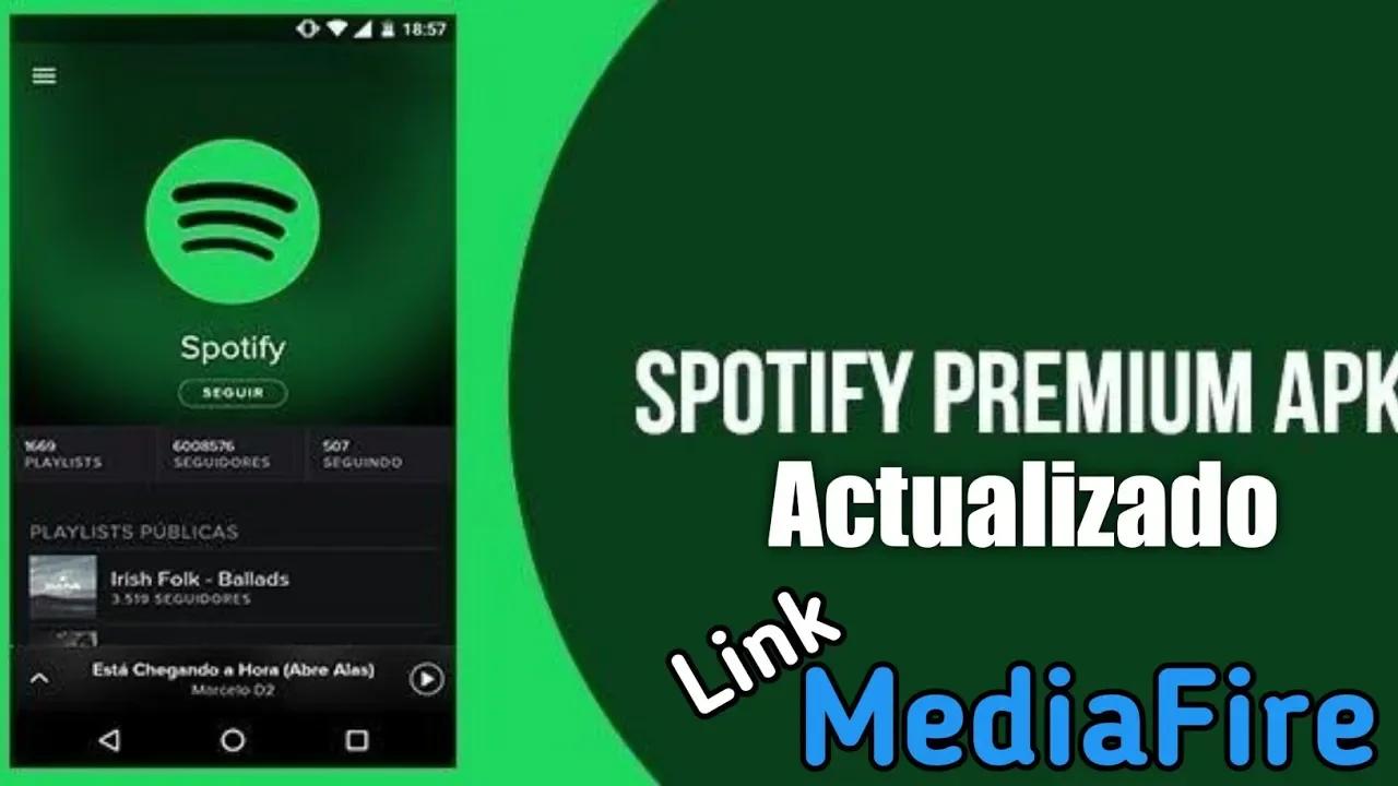 Descargar Spotify premium Actualizado link MediaFire