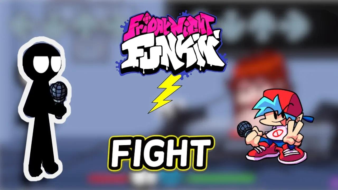 FNF VS Stickman ( Fight ) - FNF MODS (HARD) - Friday Night Funkin' Mod #2