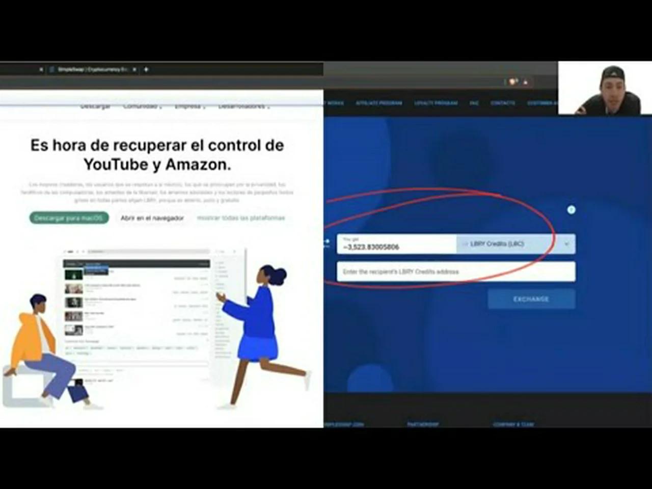 LBRY.tv y Conversion de Tokens