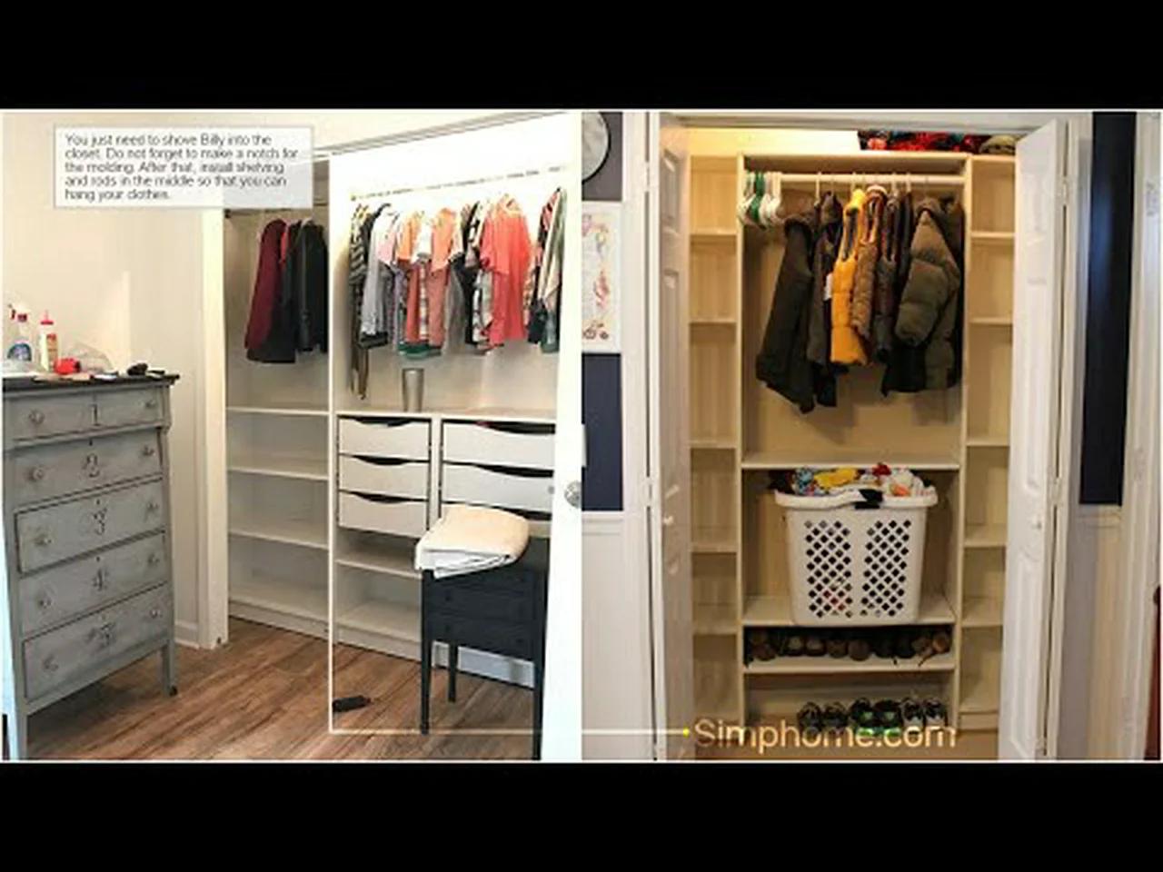 12 Closet transformation ideas