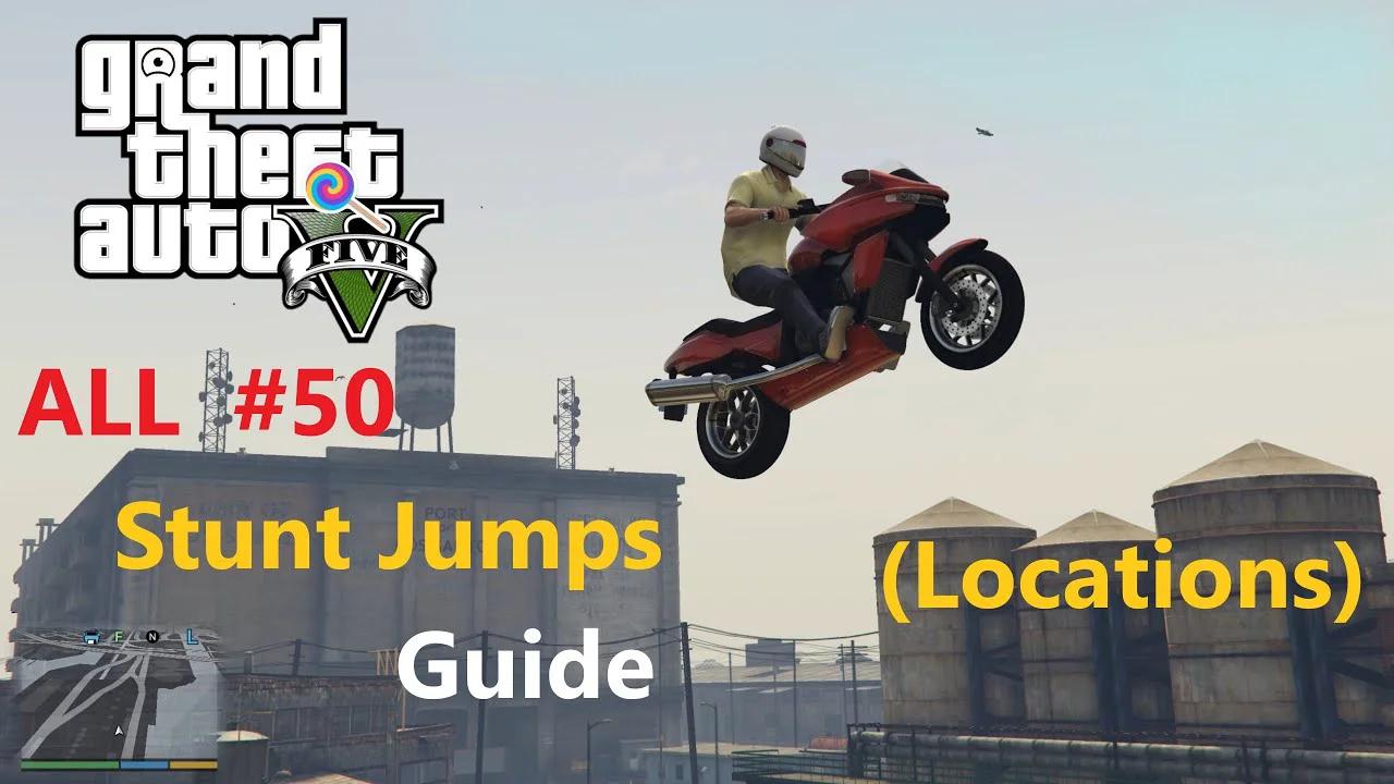 gta 5 50 stunt jumps