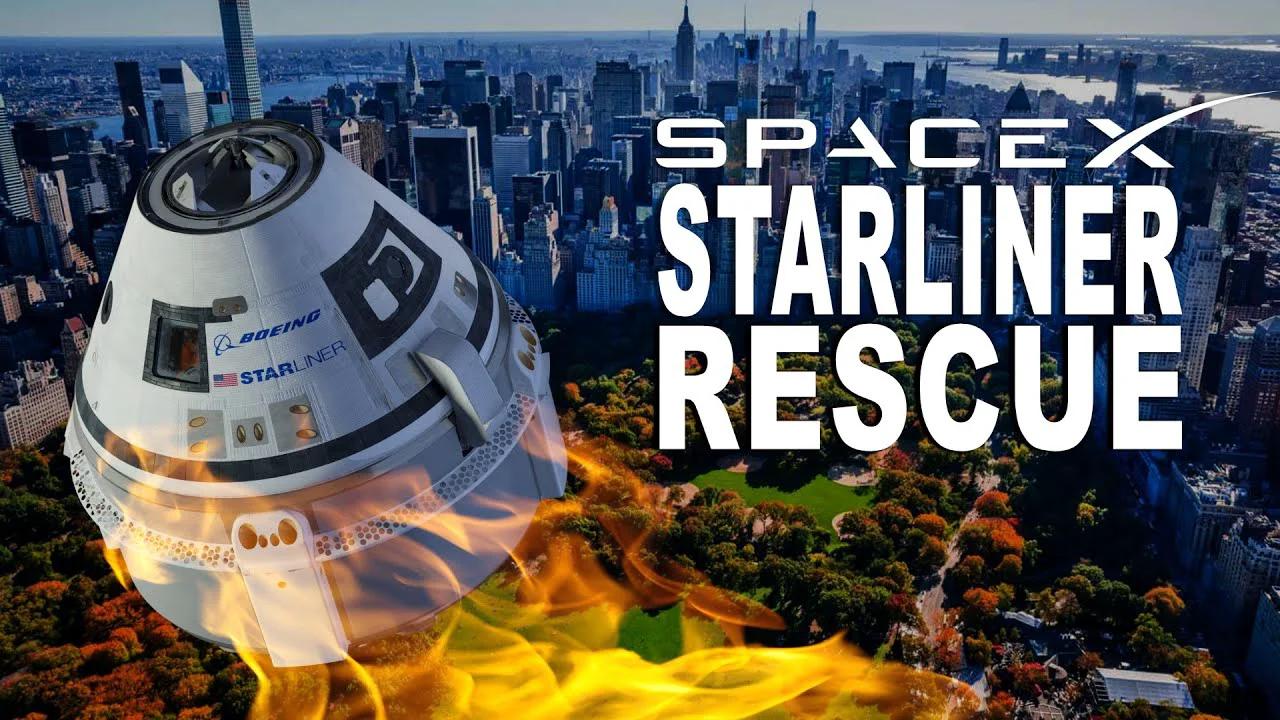SpaceX Rescue NASA Boeing Starliner Crew