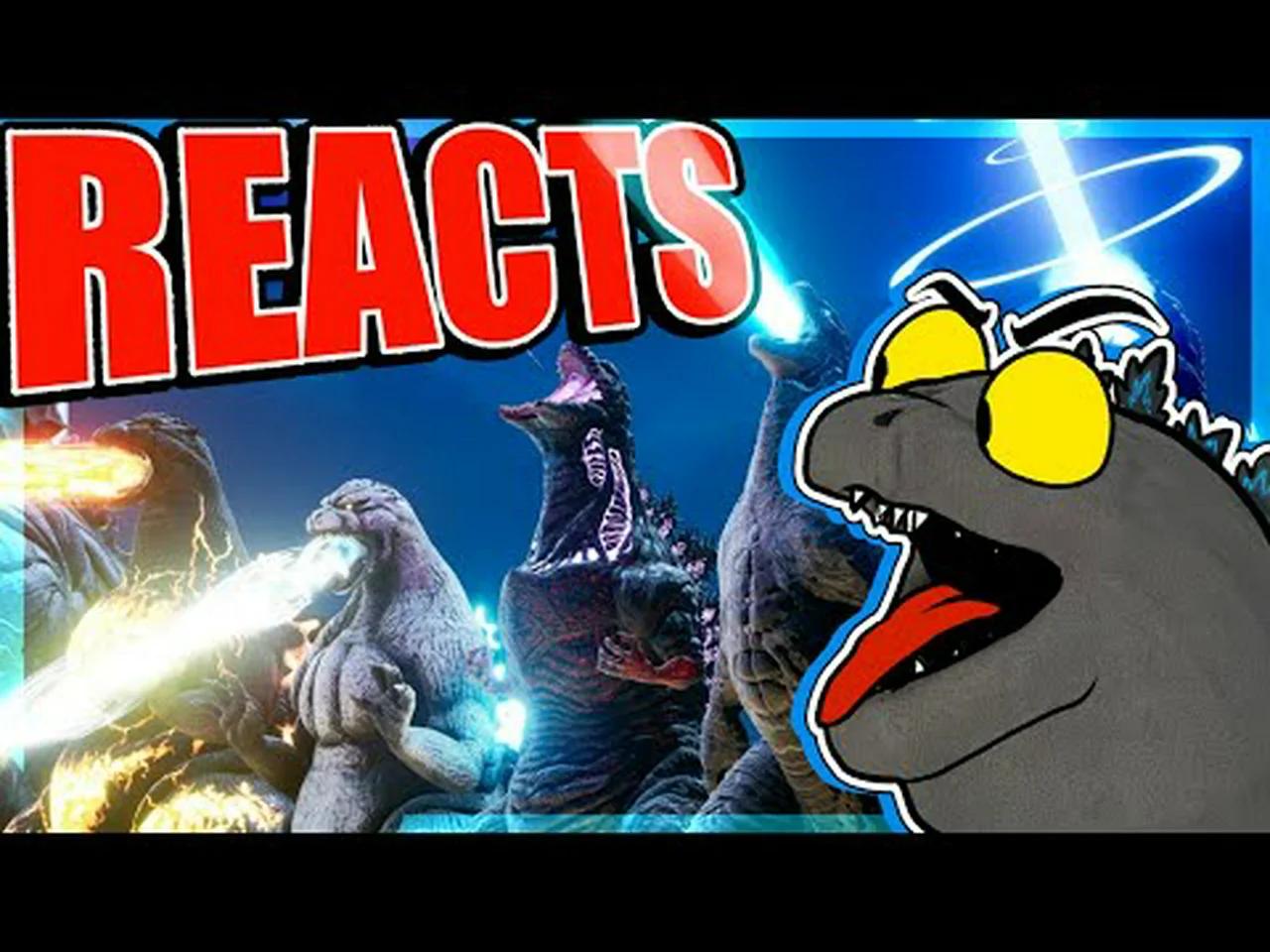 Godzilla Reacts To Evolution Of Godzilla