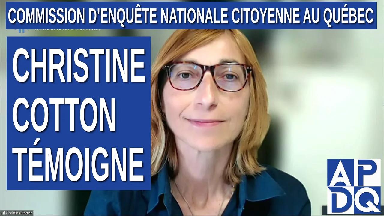 CeNC - Commission d’enquête nationale citoyenne - bio-statisticienne ...