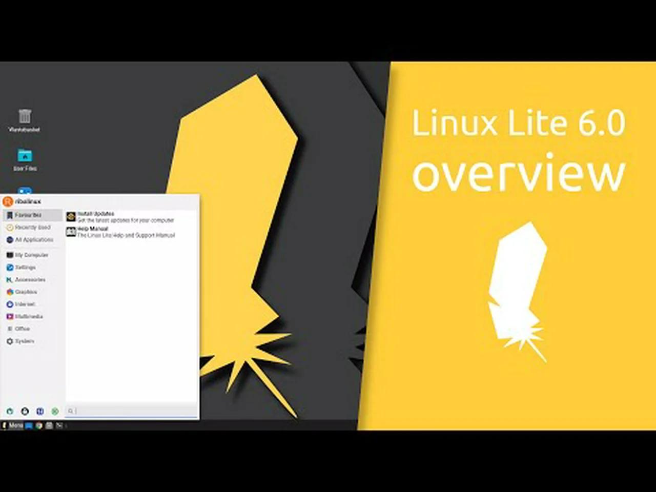 Linux Lite 6.0 overview | Simple Fast Free.