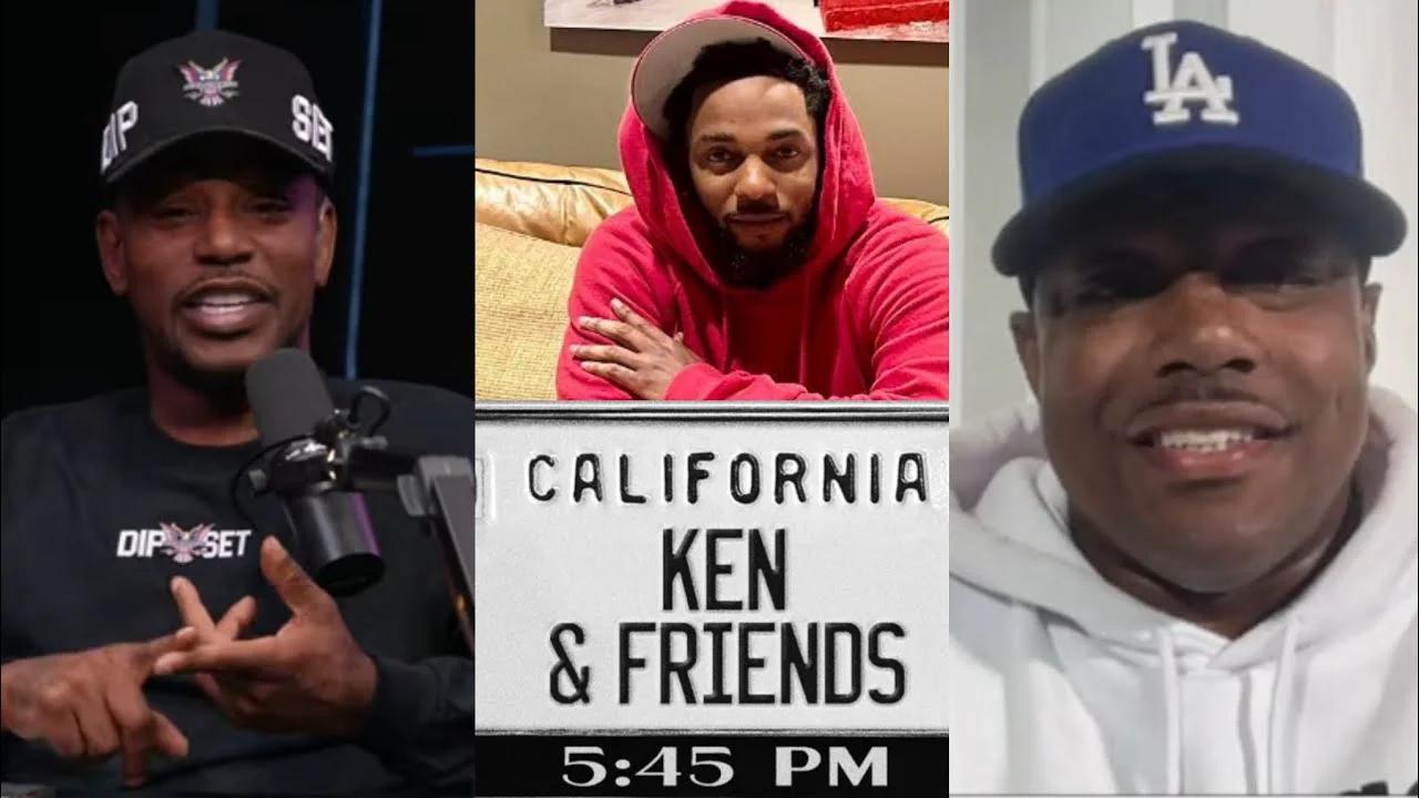 Cam'ron & Mase REACTS To Kendrick Lamar Ken & Friends Pop Out Concert