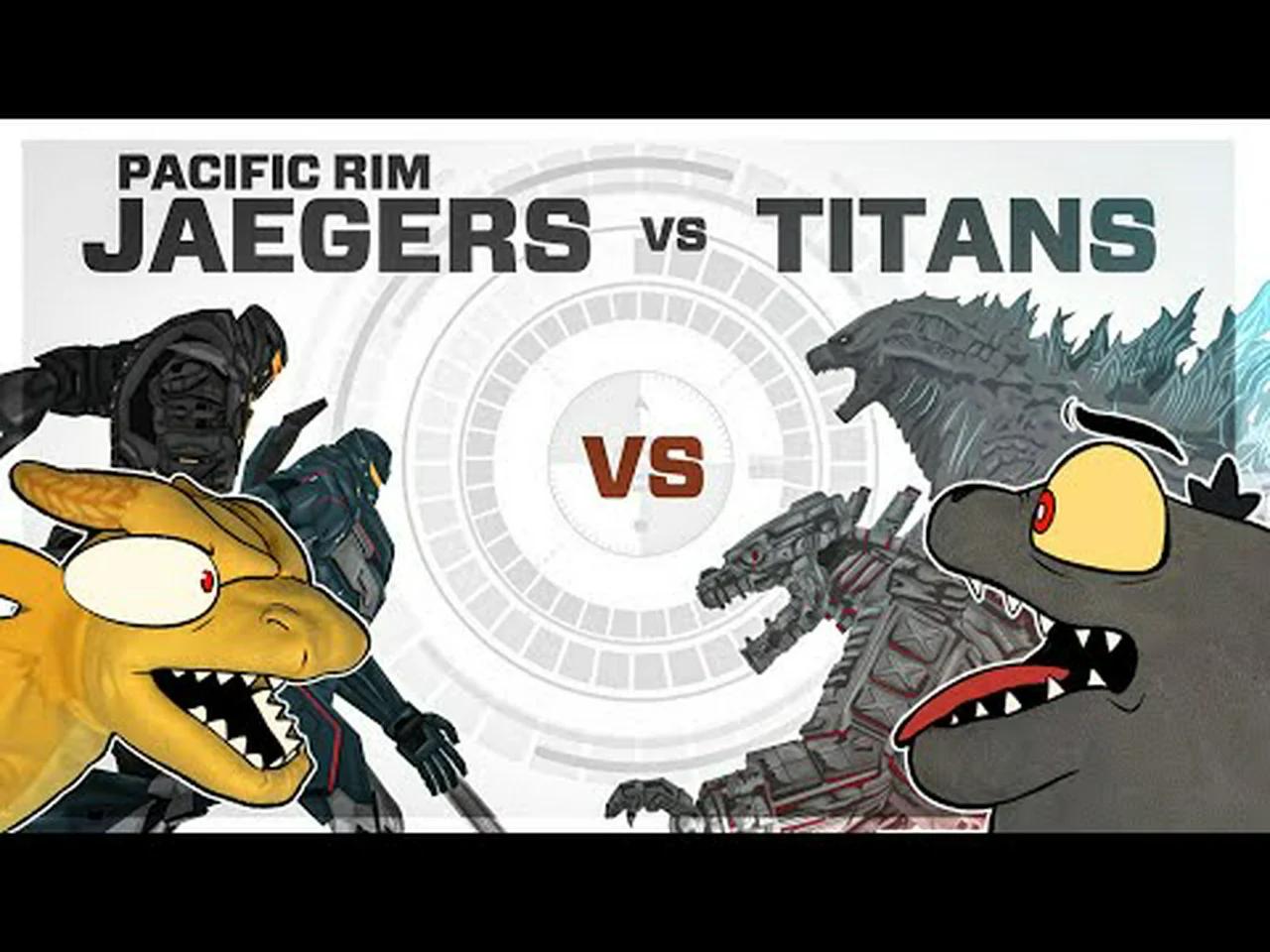 Godzilla Reacts to PACIFIC RIM VS MONTERVERSE | GODZILLA VS GIPSY DANGER
