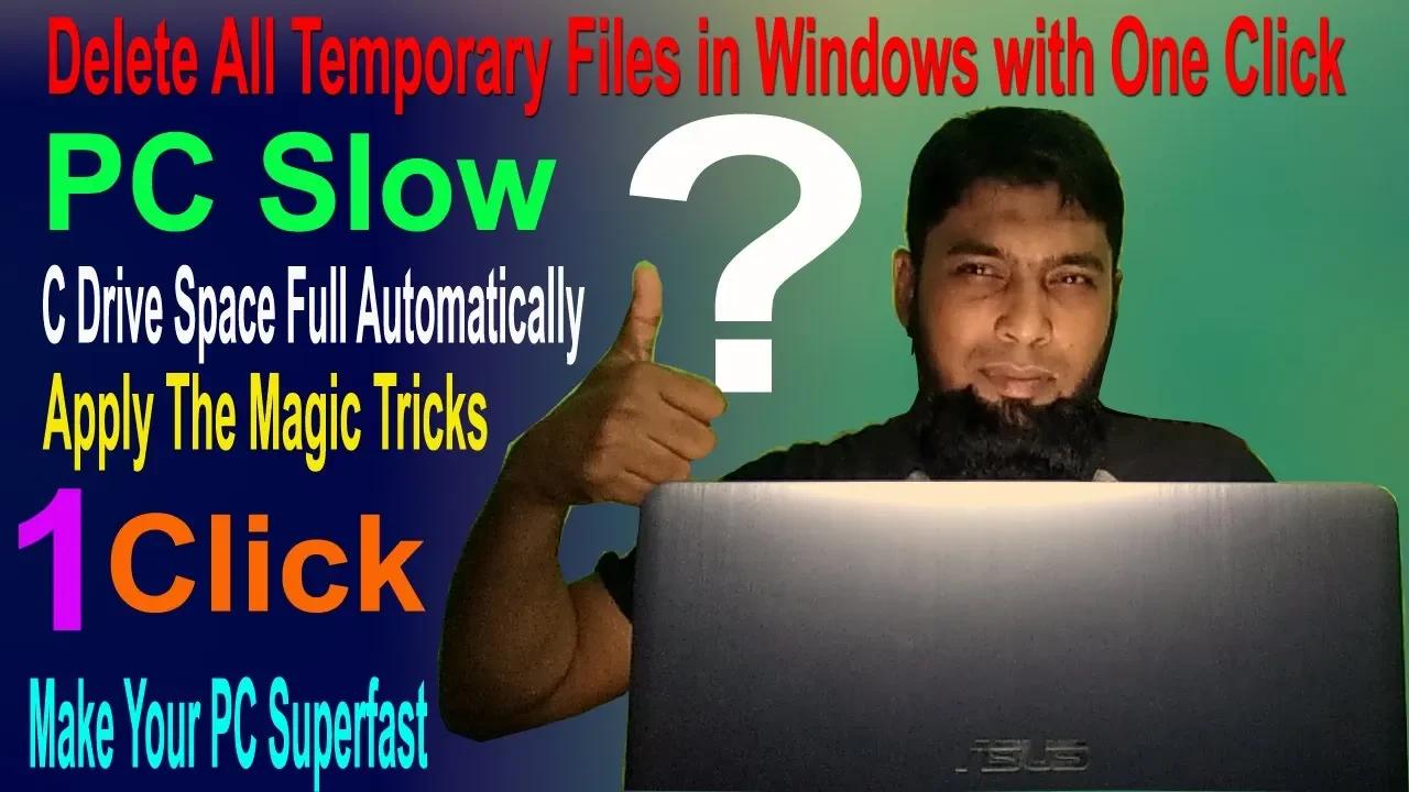 automatically delete temporary files windows 10