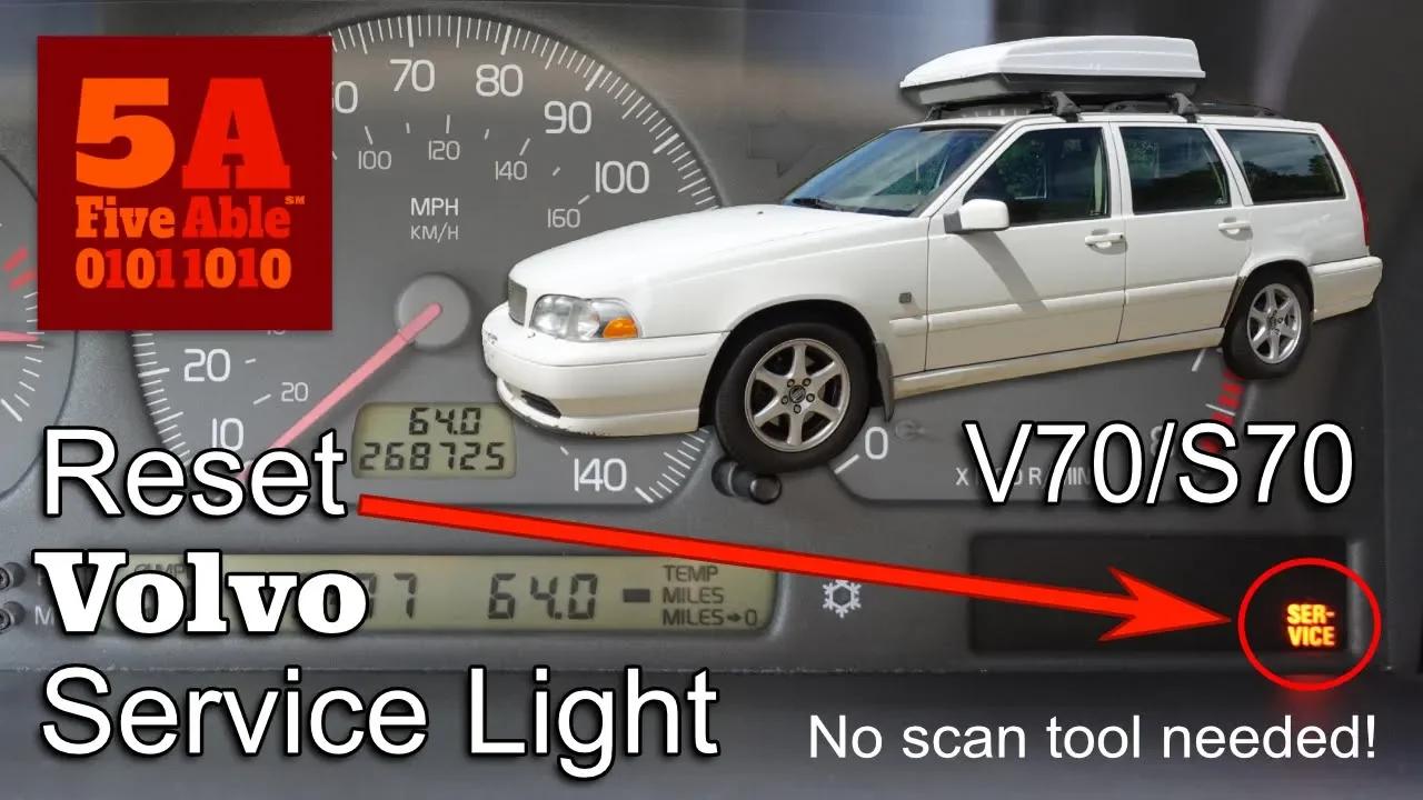 Reset Volvo Service Light S70/V70