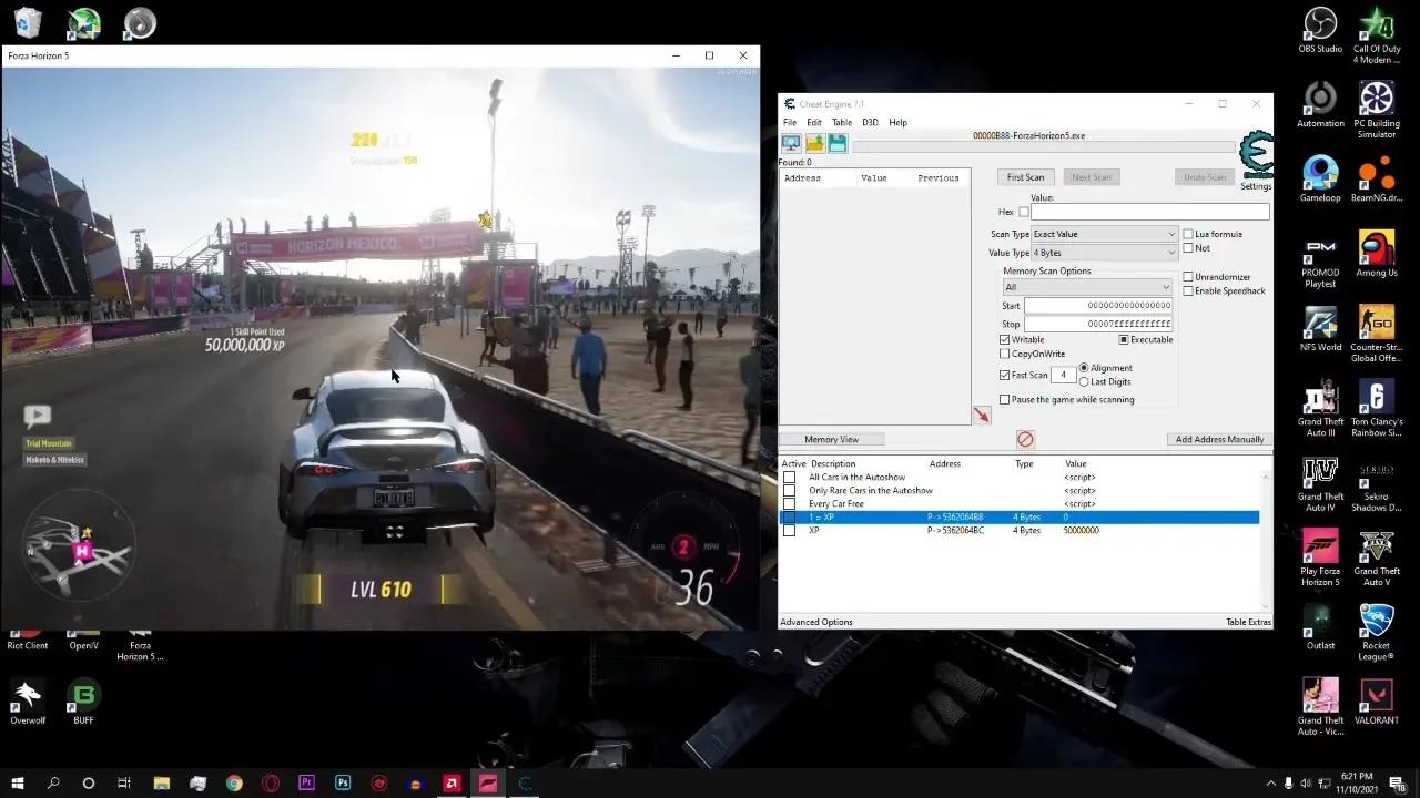 forza horizon 5 hack de cr