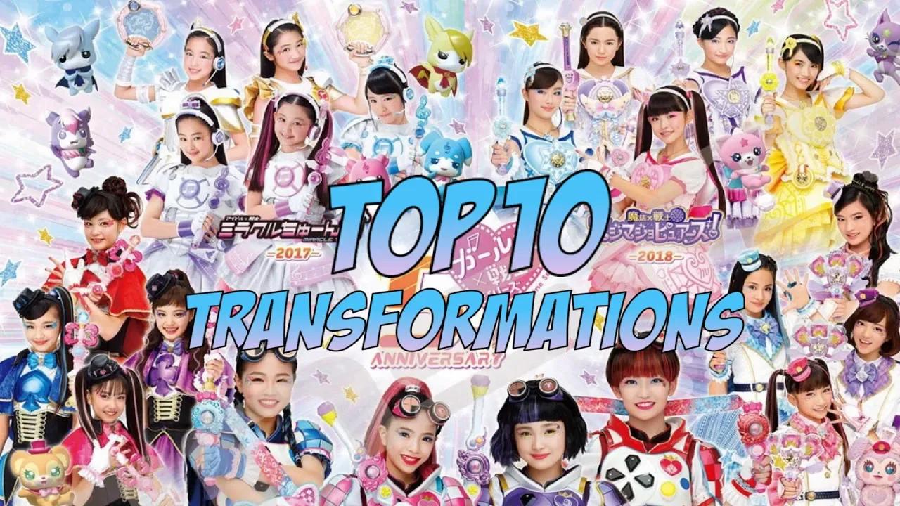 Girls x Heroine series Transformation Sequence Countdown