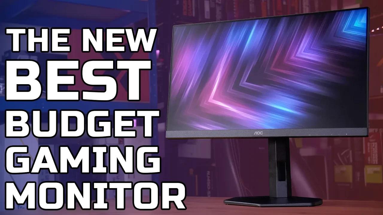 THE NEW BEST BUDGET GAMING MONITOR AOC 24G4X Review