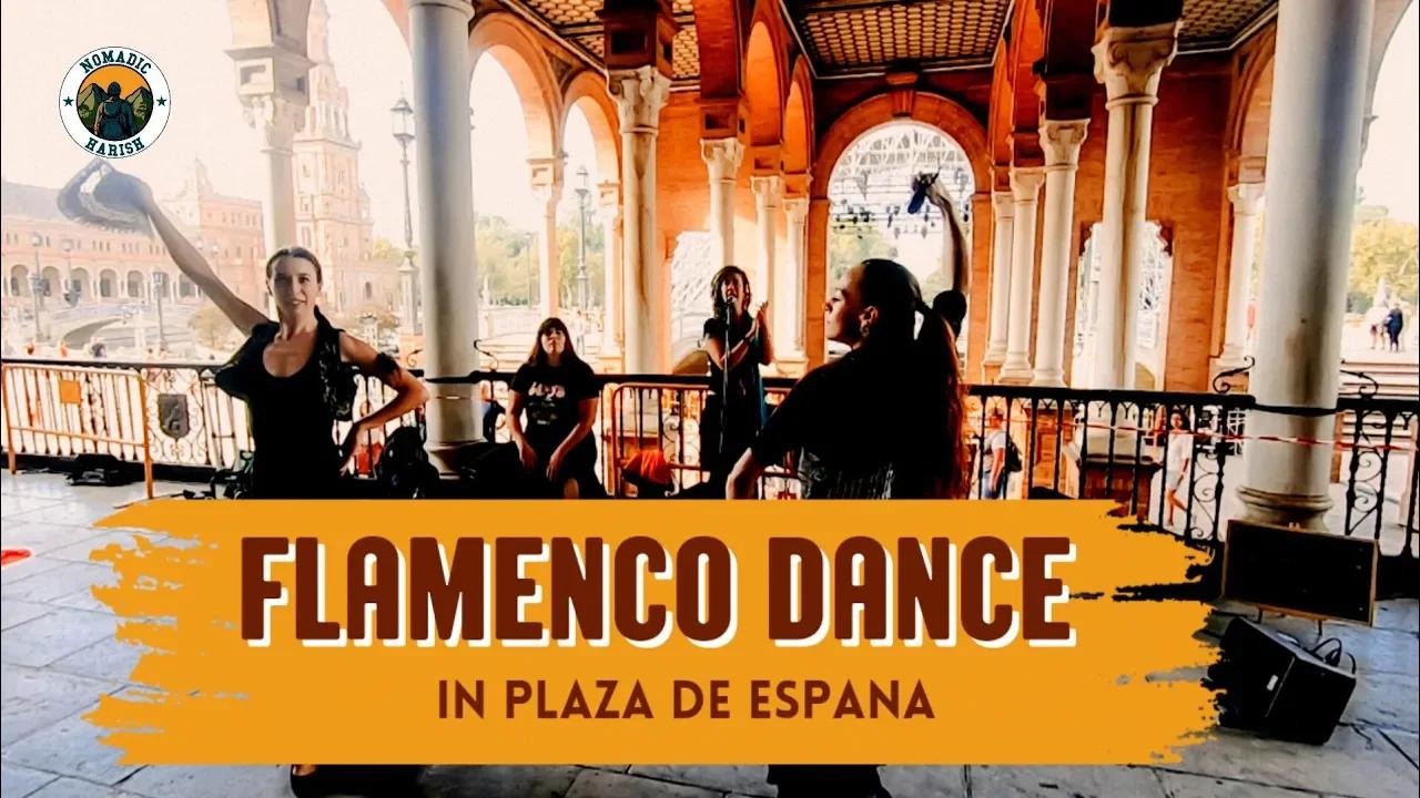 Flamenco Dance Baile Dance Plaza De Espana Travel In Spain Seville