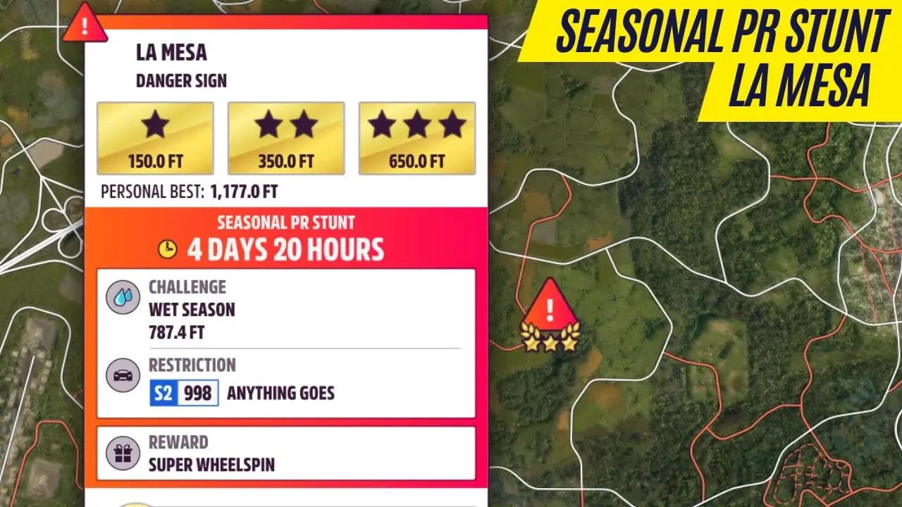 Forza Horizon 5 - Danger Sign: 